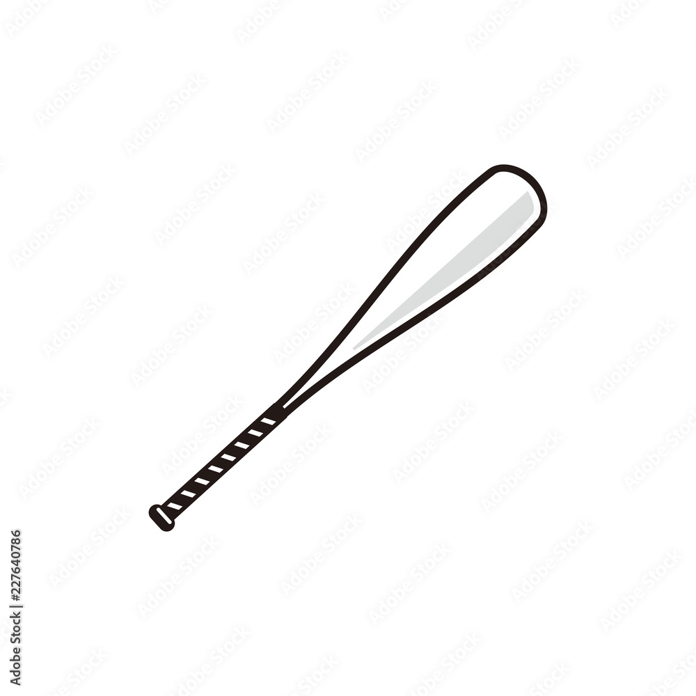Baseball stick vector Baseball stick vector