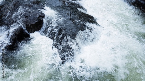 Water with rocks