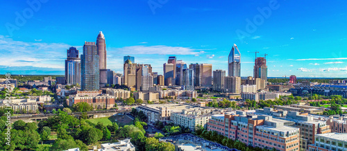Charlotte, North Carolina, USA Skyline Aerial photo