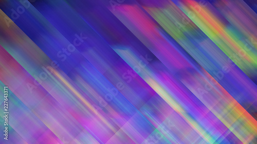 Abstract blurred blue and purple glass texture. Fractal background. Digital art. 3D rendering.