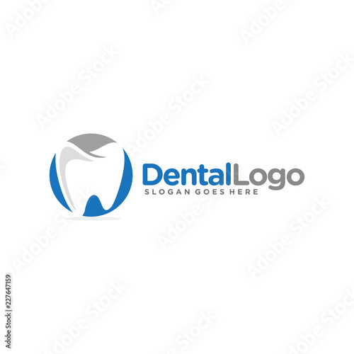 Dental, dentist logo template