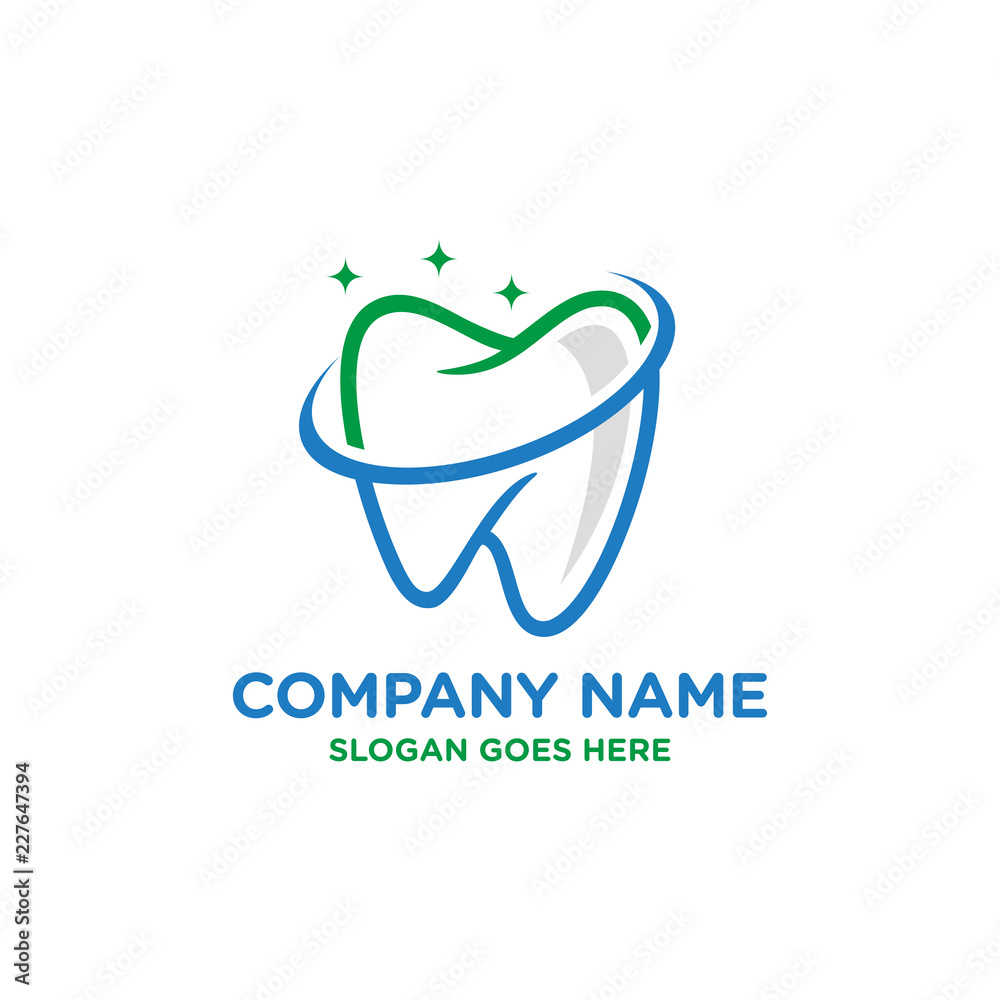 Obraz premium Dental, dentist logo template