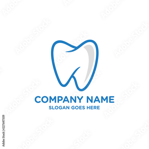 Dental, dentist logo template