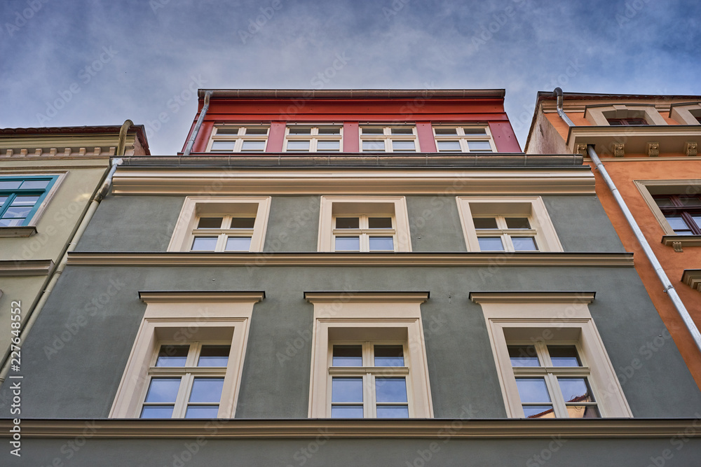 Fototapeta premium Facade of an old building