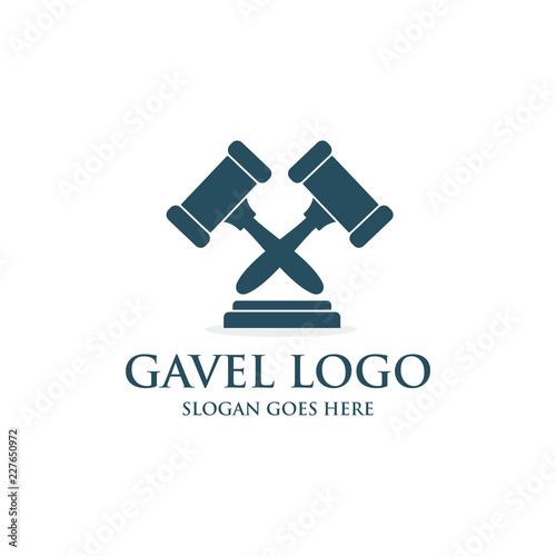 Gavel logo template