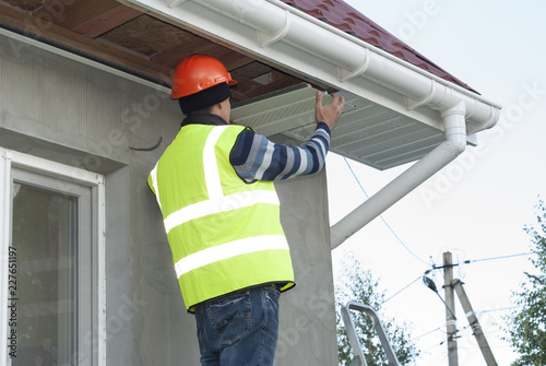 installation of soffits photo