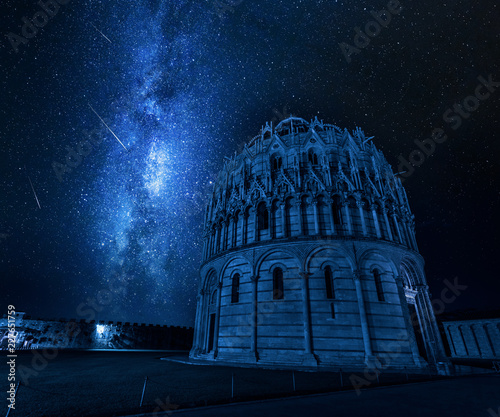 Milky way and falling stars...