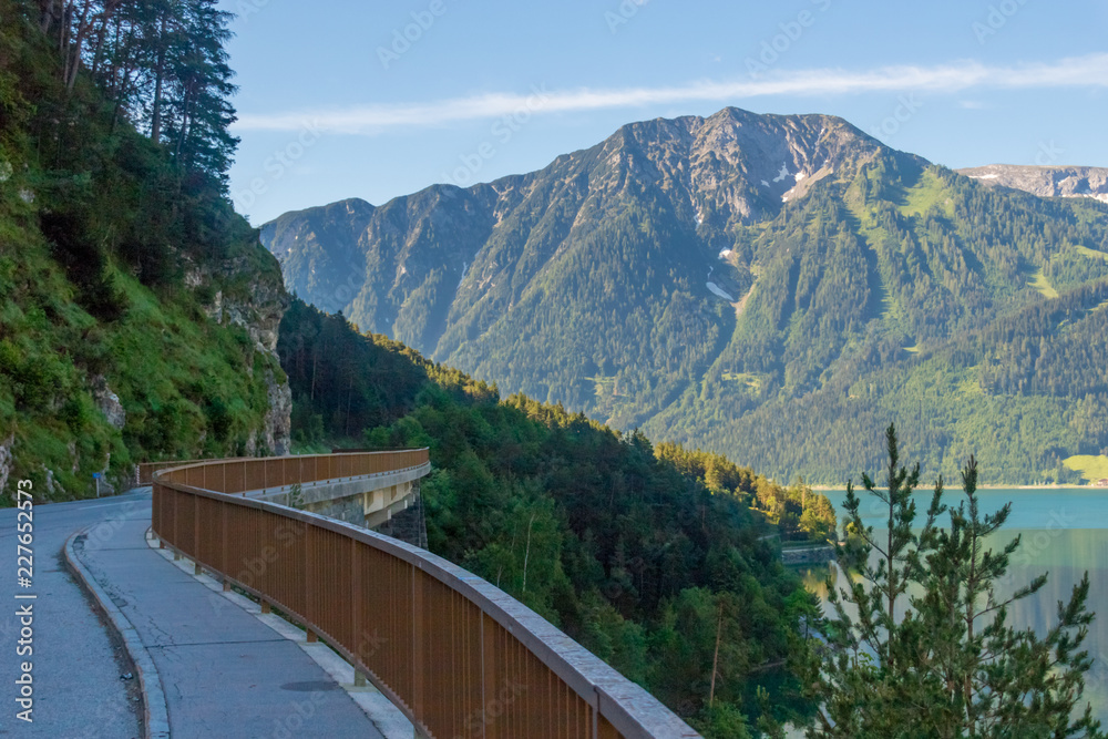 Beautiful alpine view at the Achensee - Maurach - Tyrol - Austria