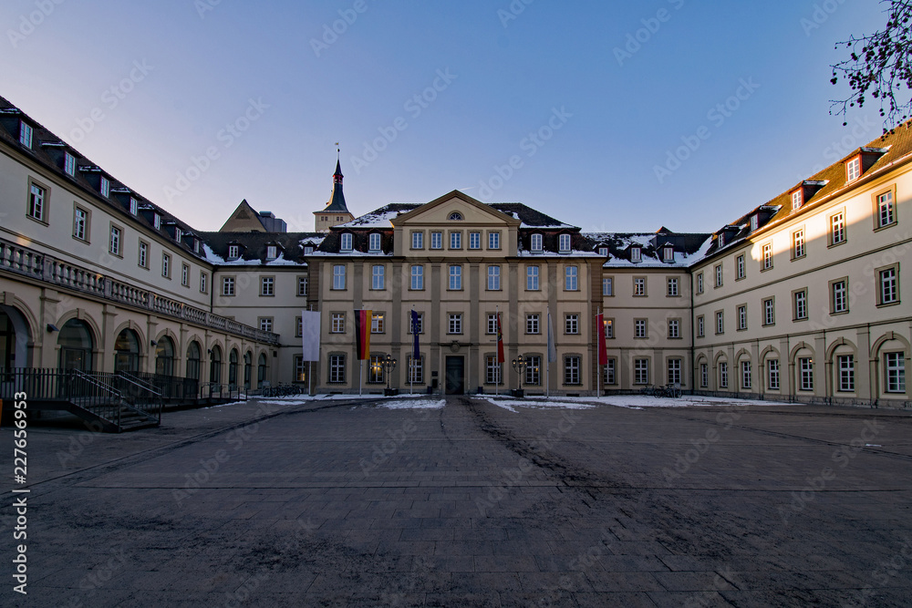 Rathaus in Würzburg, Unterfranken, Bayern, Deutschland 
