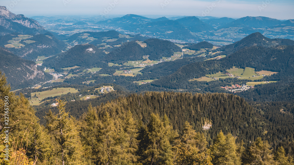 Beautiful alpine view at the Kehlsteinhaus - Eagle s Nest - Berchtesgaden - Bavaria - Germany