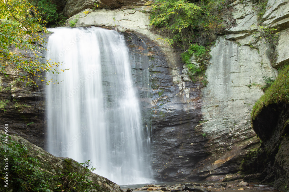 Naklejka premium Looking Glass Falls in Pisgah