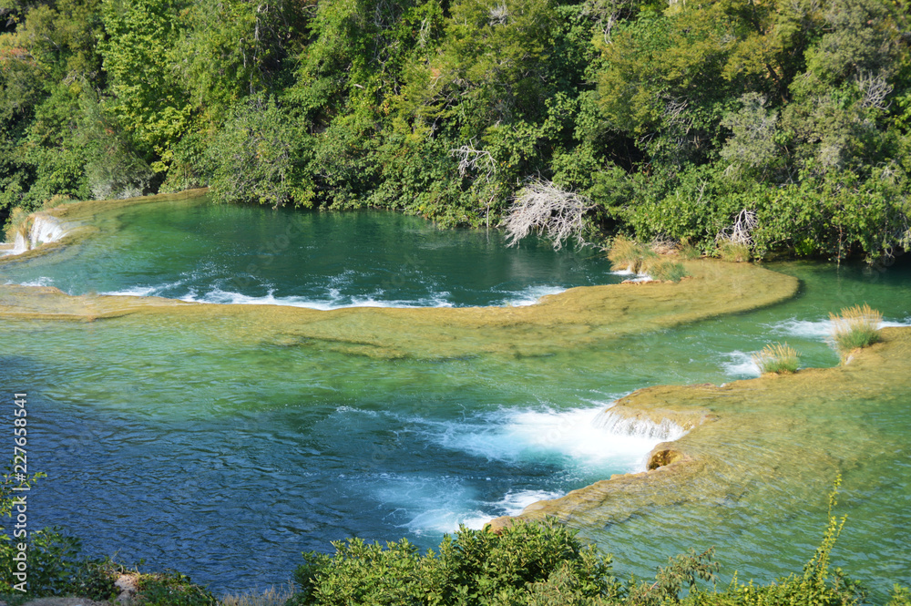 Obraz premium krka croazia