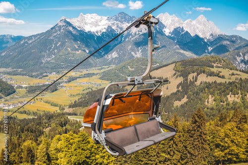 Beautiful alpine view at the Buchensteinwand - Tyrol - Austria photo