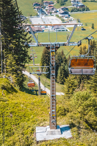 Beautiful alpine view at the Buchensteinwand - Tyrol - Austria photo