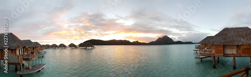 Lever de soleil Bora Bora