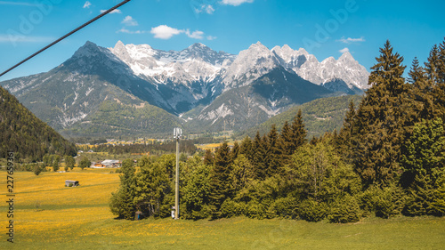 Beautiful alpine view at the Buchensteinwand - Tyrol - Austria photo