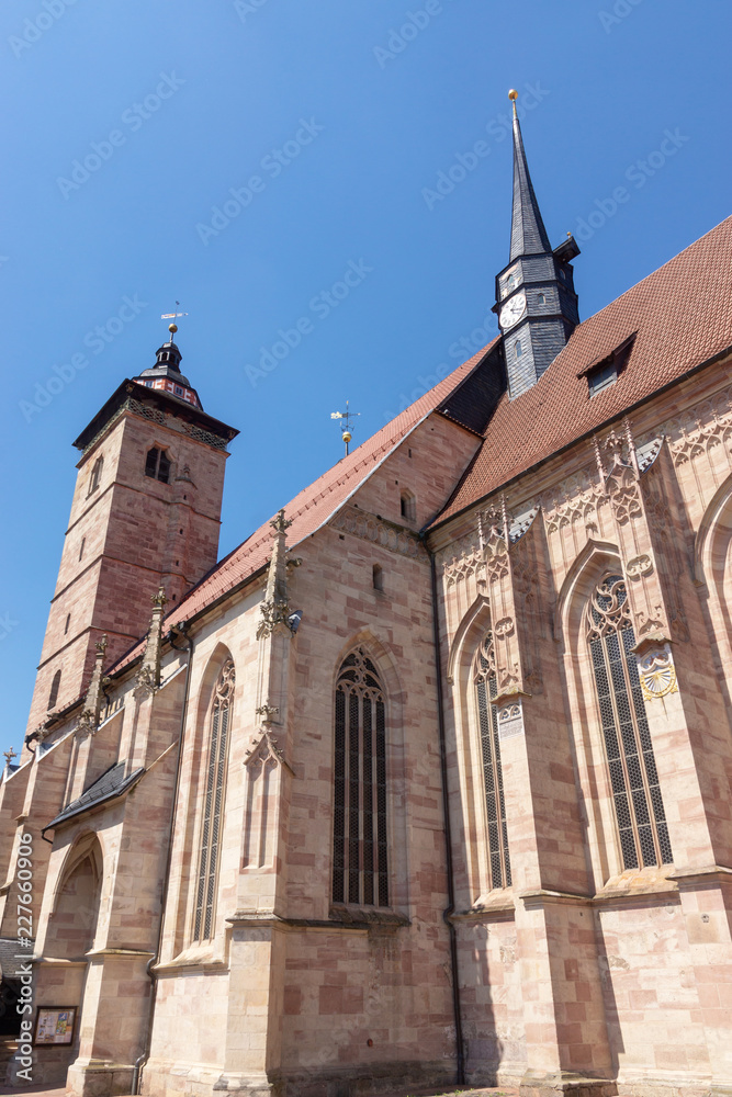 Stadtkirche St. Georg in Schmalkalden, Thüringen