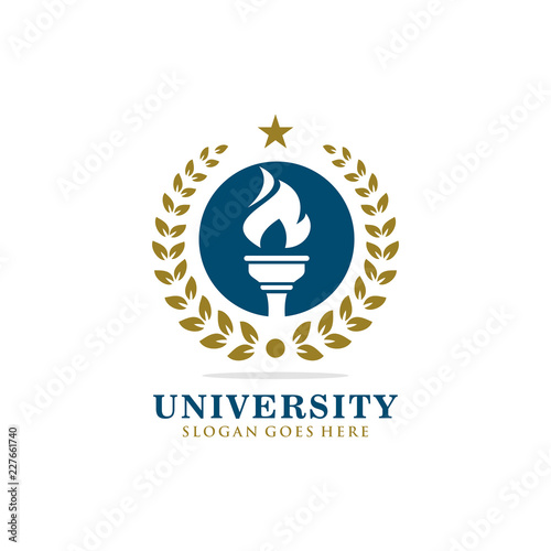 University logo template