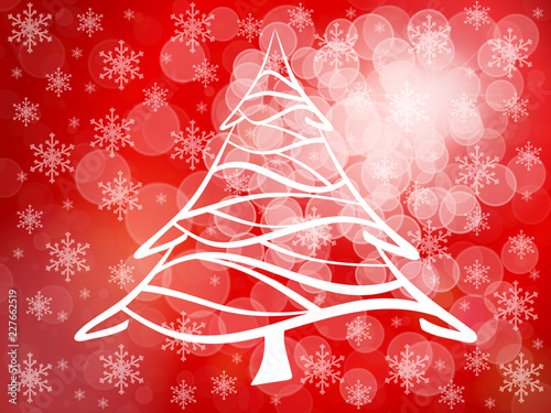 Christmas tree background