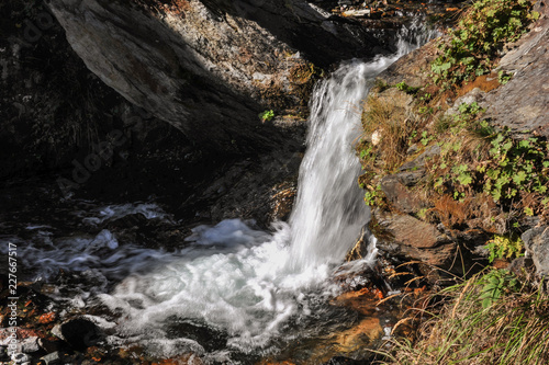 Gveleti Big Waterfalls near Kazbegi, Giorgia  photo