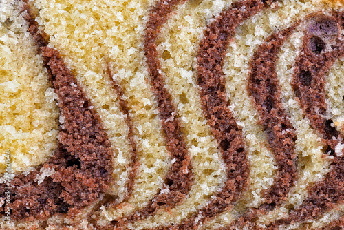 Background of Chocolate Marble Cake, Tiger/zebra cake