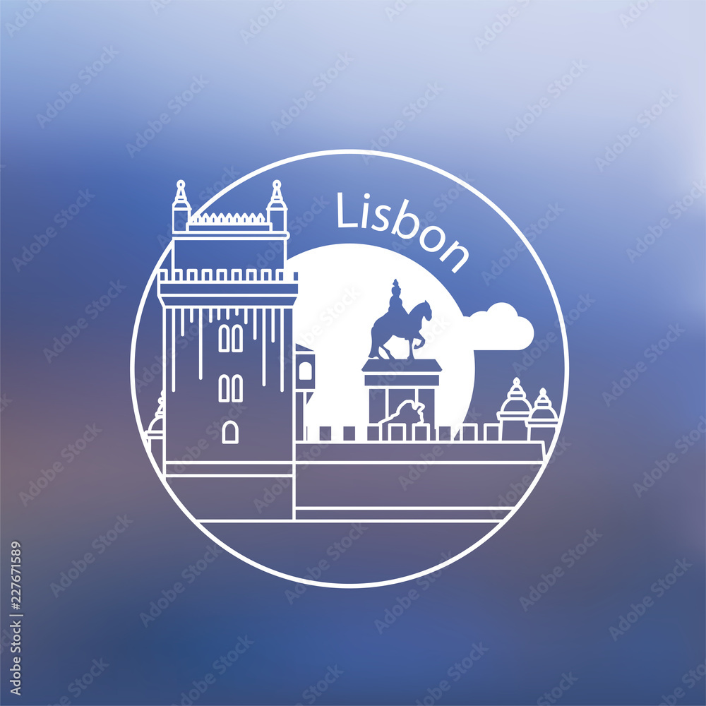 Belem Tower - the symbol of Lisbon Portugal. Belem Tower - the symbol of Lisbon Portugal.