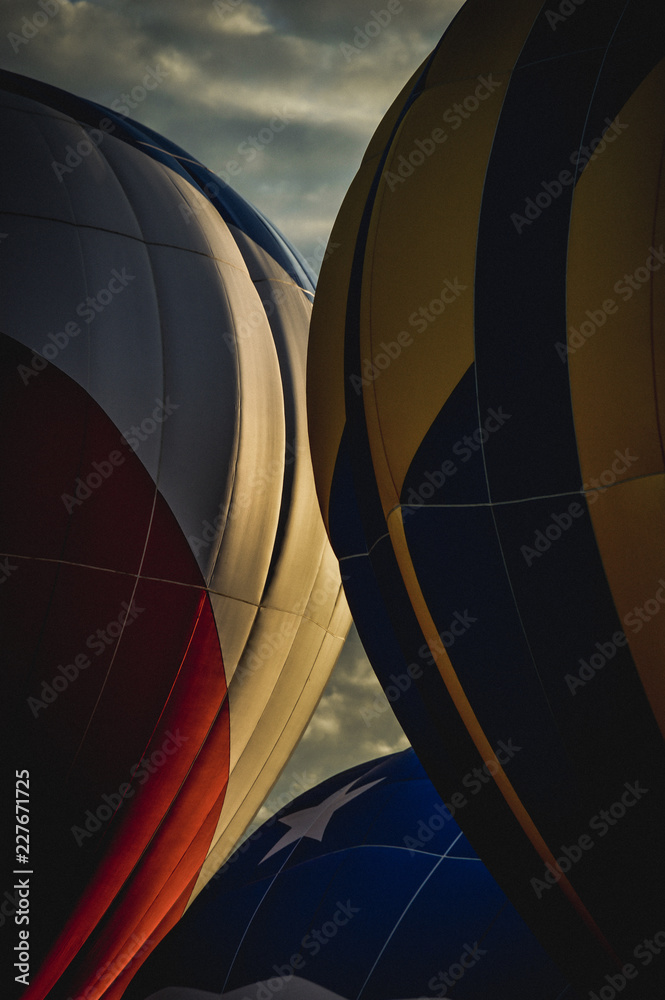 Obraz premium Editorial balloon festival