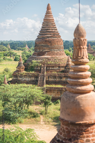 Bulethi pagoda is one of the most famous pagoda of Bagan 