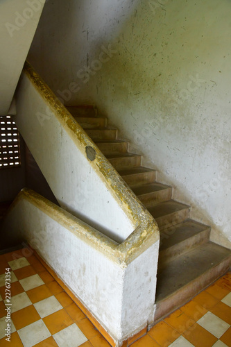 Phnom Penh; Kingdom of Cambodia - august 20 2018 : S 21, Tuol Sleng genocide museum photo