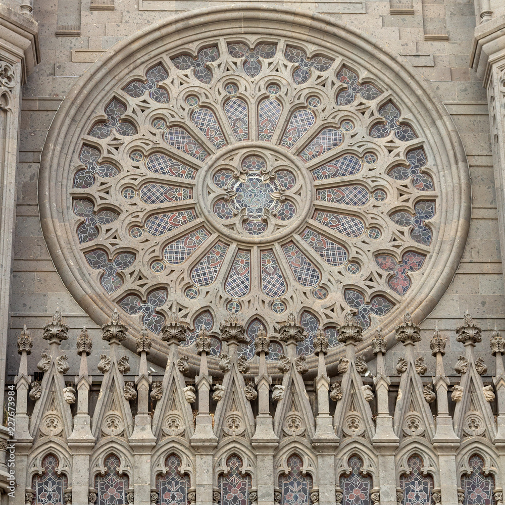 Detail der Kathedrale von Arucas Detail der Kathedrale von Arucas
