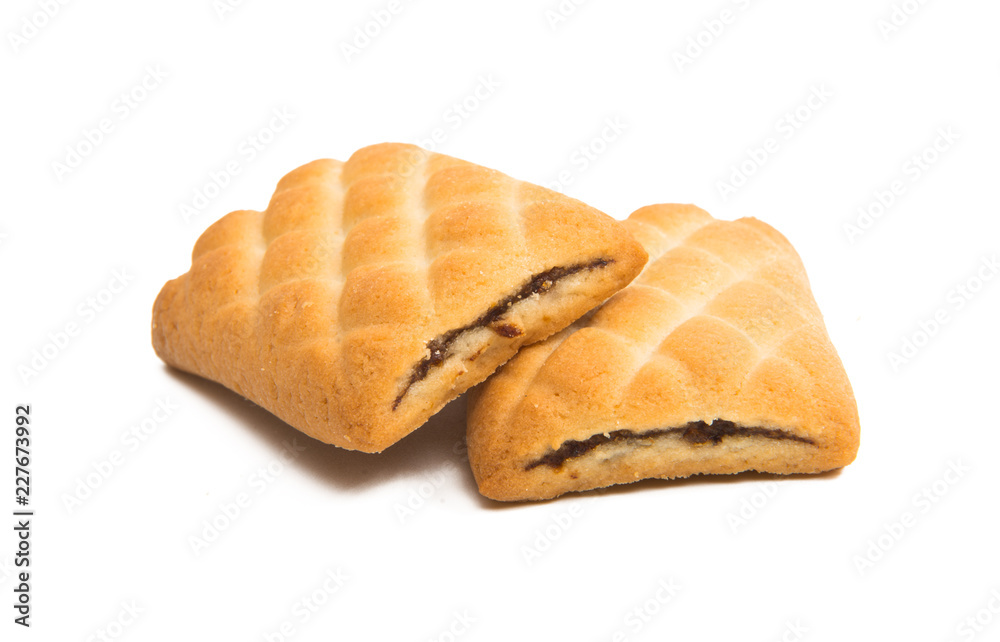 biscuits with jam isolated biscuits with jam isolated
