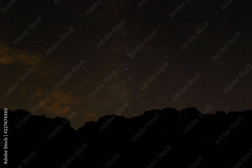 crest of teide 