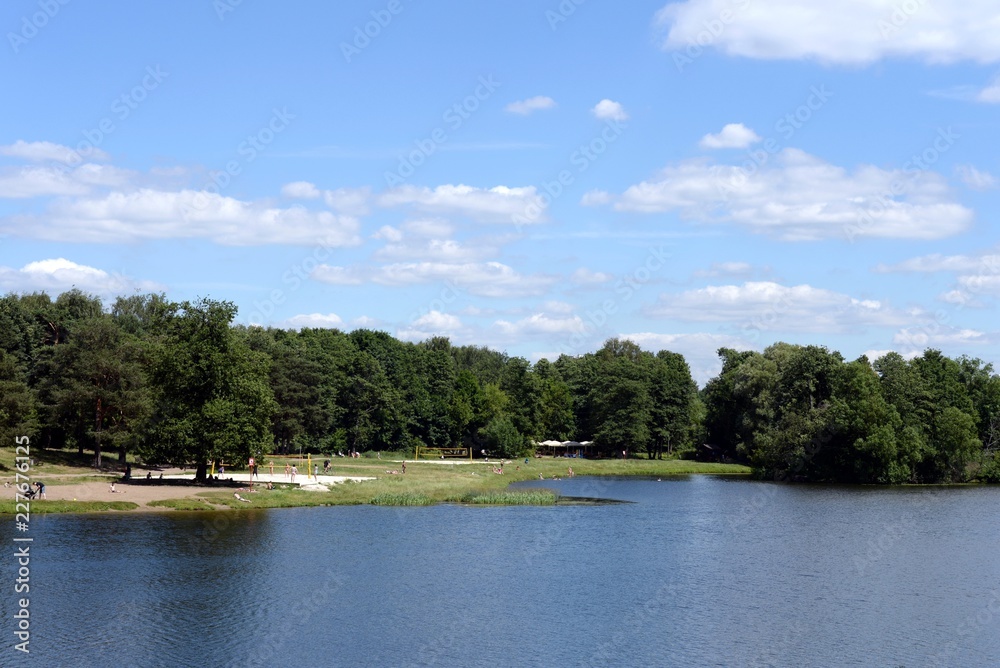Shibaevsky pond in the natural-historical park Shibaevsky pond in the natural-historical park