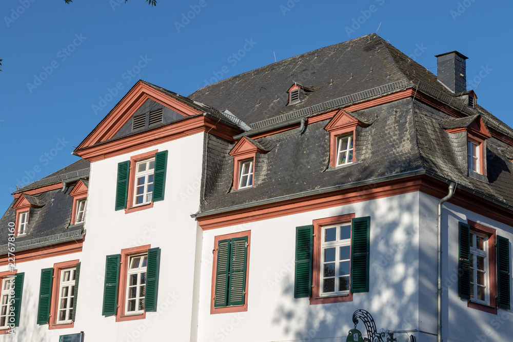 facade of an old house