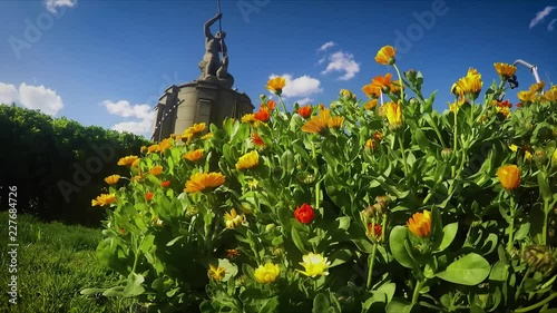 A calm and sunny day in Tehran's Hor Square