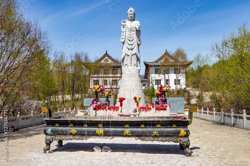 Temple - Guangming Monastery Complex, located in the suburb of Suifenhe, photo