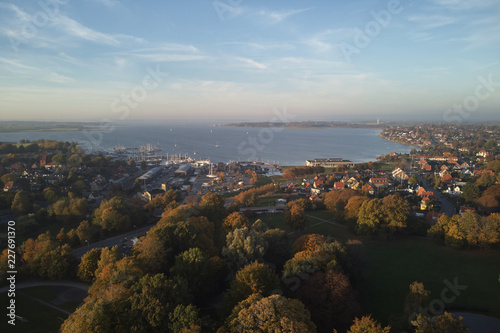 Aerial view of Rosklide inlet photo