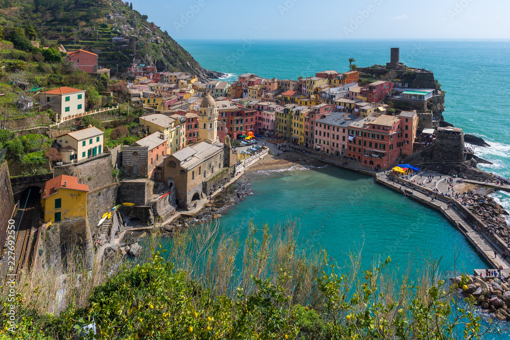 Vernazza, colorful village of Cinque Terre, Italy