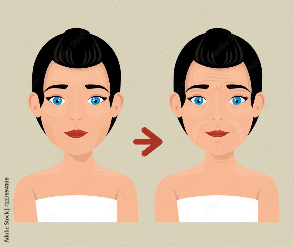 woman before and after skin treatment woman before and after skin treatment