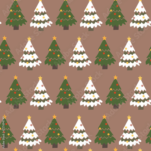 Vector Seamless Pattern for Christmas © Dos Gatos Studio