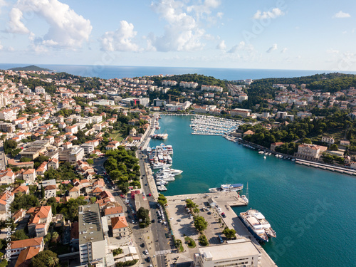 Aerial Harbour, Dubrovnik, Croatia - Studio Fenkoli photography by Tiina Söderholm