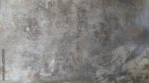 Gray metal background in grunge style