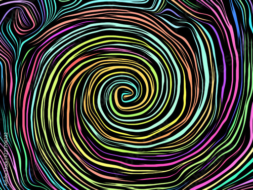 Line Design Swirl
