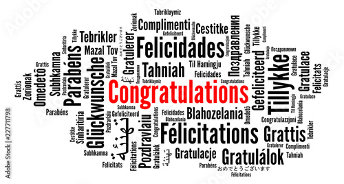 Congratulations in differen...