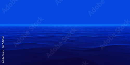 Abstract Panorama Background Design Creativity of Water surface and reflections , 3D Illustration