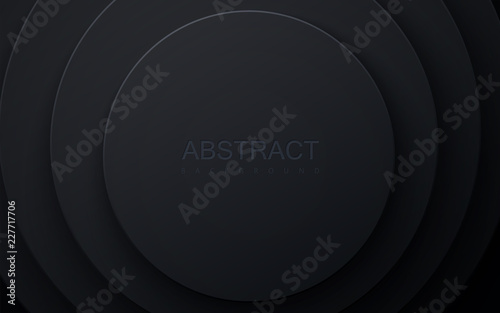 Black paper cut background.