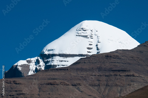 Sacred mountain Mt. Kailash in Tibet photo