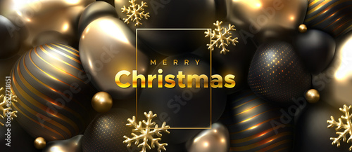 Merry Christmas. Abstract cover template.
