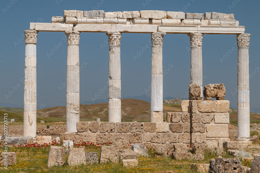 Ruins of the ancient town Laodicea on the Lycus, Turkey Ruins of the ancient town Laodicea on the Lycus, Turkey