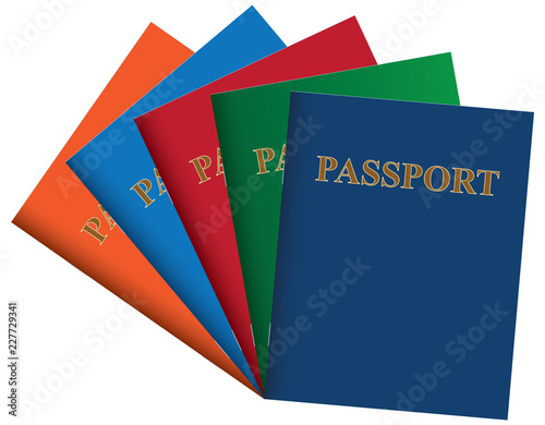 Set of passports